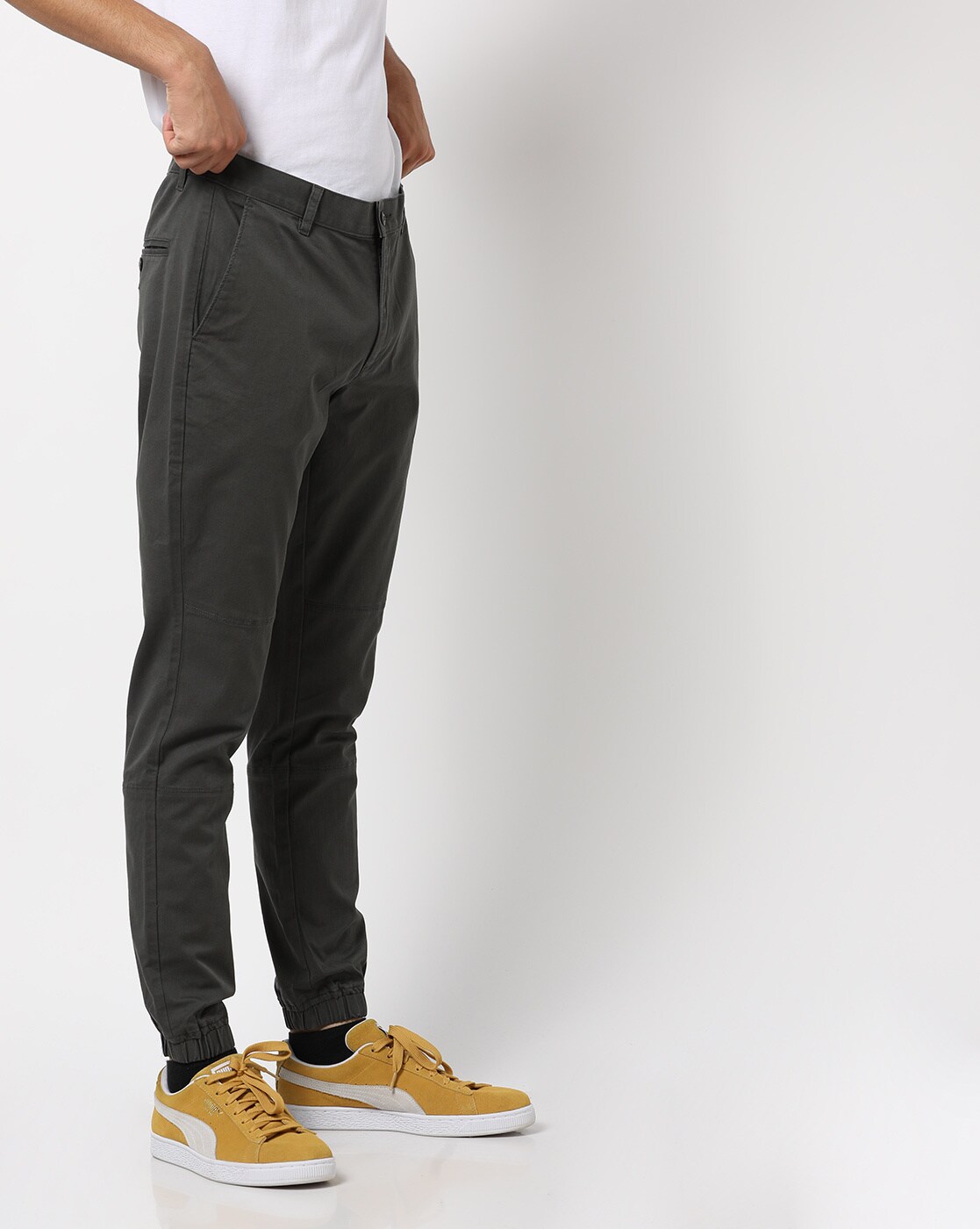 Buy Grey Trousers & Pants for Men by British Club Online