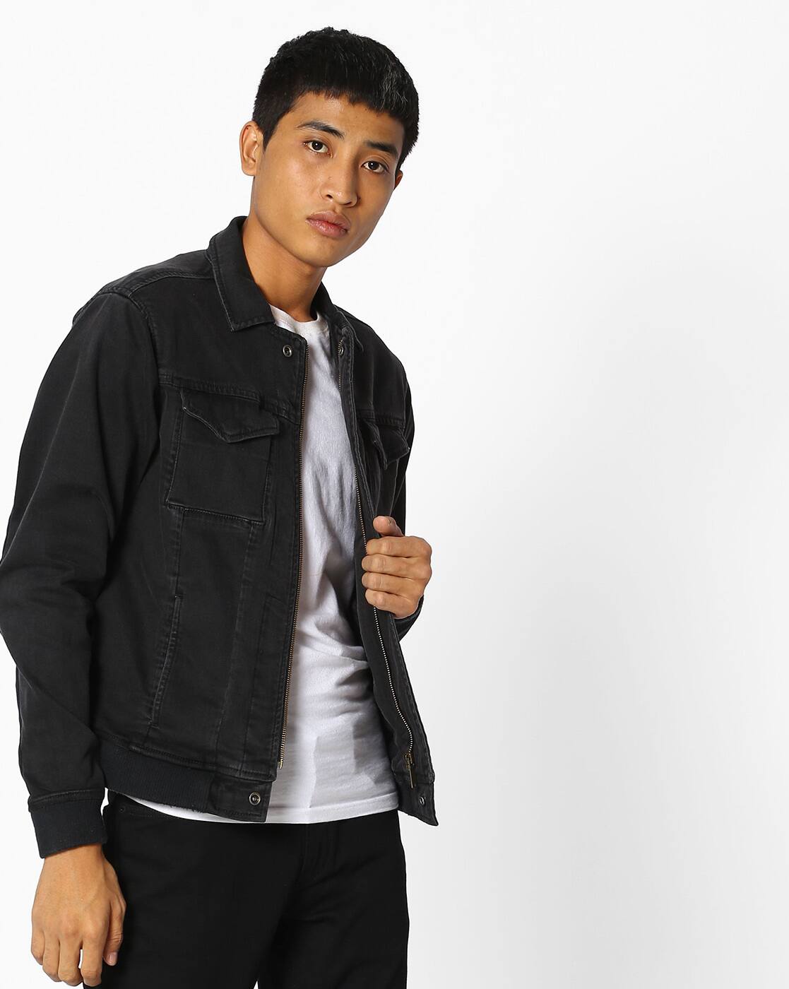 pepe jeans men's cotton jacket