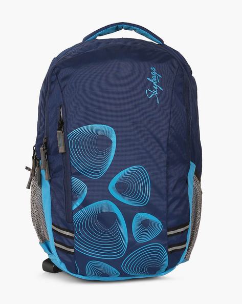 skybags blue backpack