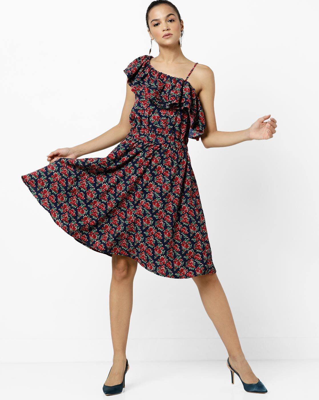 one piece dress ajio