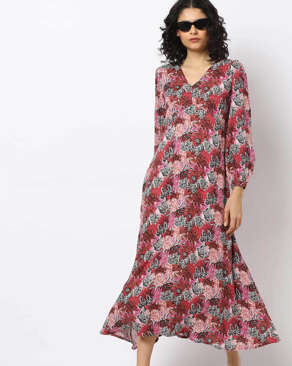 Buy Pink Dresses for Women by Fig Online | Ajio.com