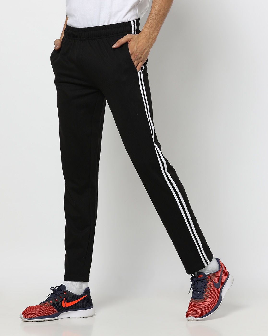 Buy White Track Pants for Men by FITZ Online | Ajio.com