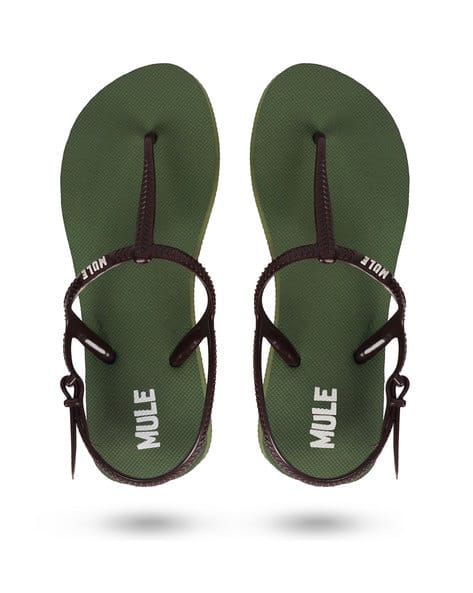 T-strap Flat Sandals (Image - 3)
