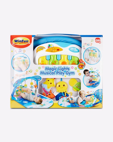 winfun magic lights musical play gym