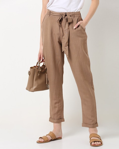 Buy Olive Green Trousers  Pants for Women by PROJECT EVE Online  Ajiocom