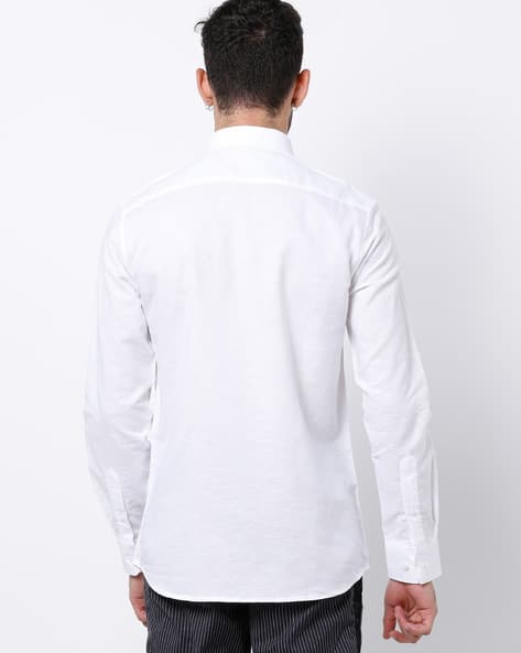 Tailored Fit Shirt with Patch Pocket (Image - 1)