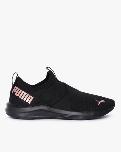 Buy Black & Gold Sports Shoes for Women by Puma Online 