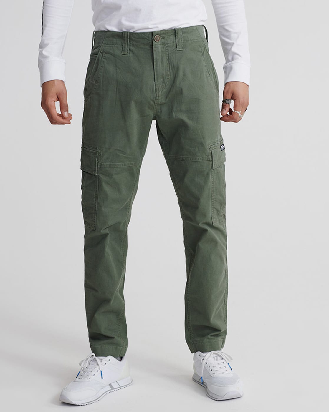 Buy Green Trousers & Pants for Men by SUPERDRY Online Ajio.com