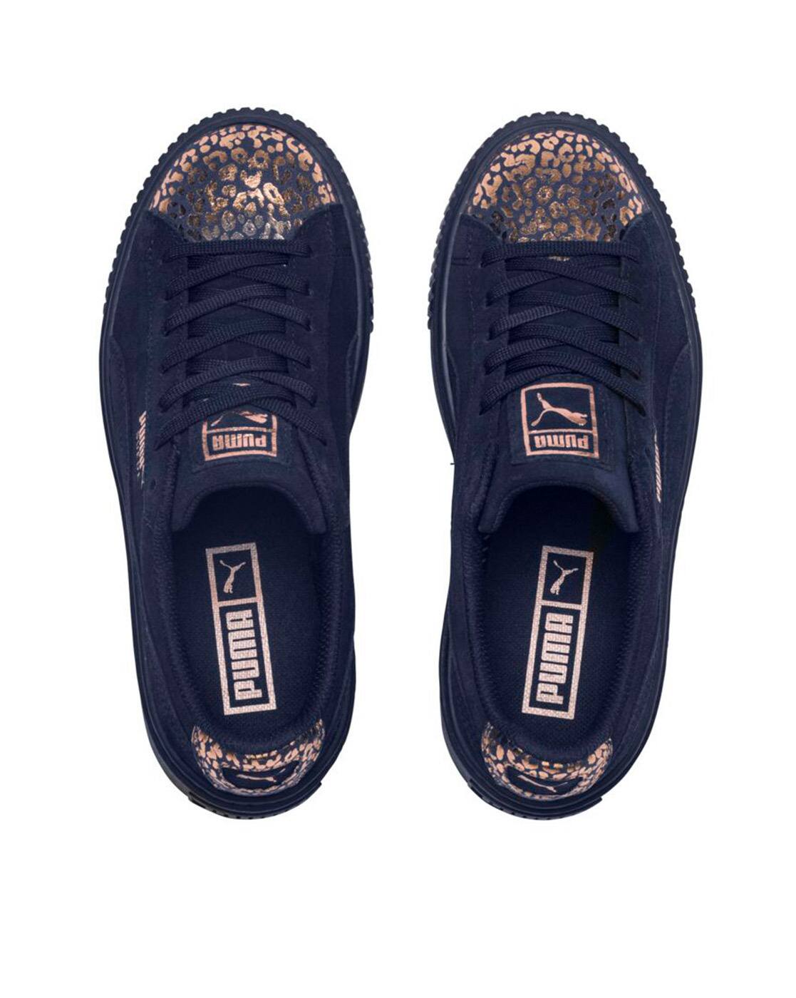 puma platform navy