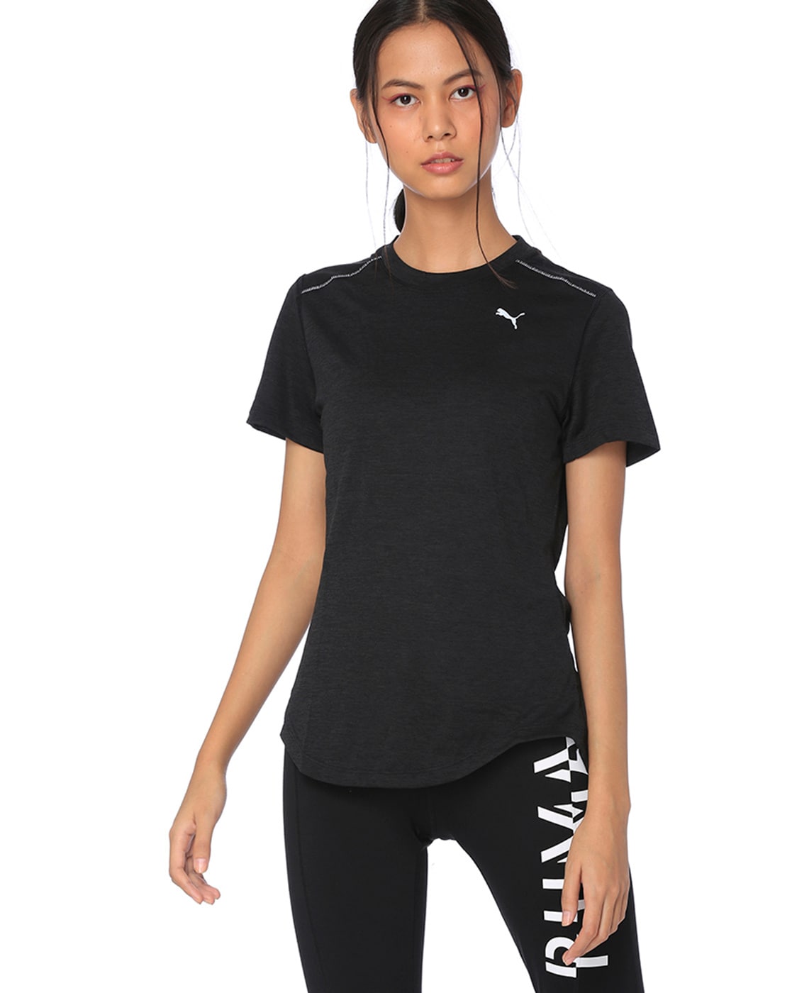 empeorar Ineficiente paridad Buy Black Tshirts for Women by Puma Online | Ajio.com