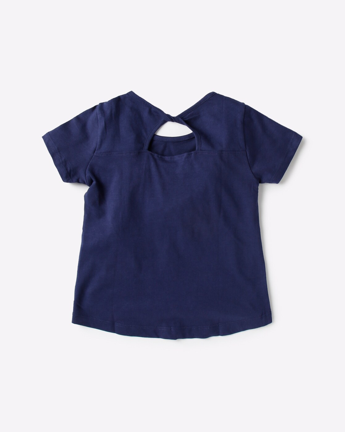 Buy Navy Blue Tshirts for Girls by KG FRENDZ Online