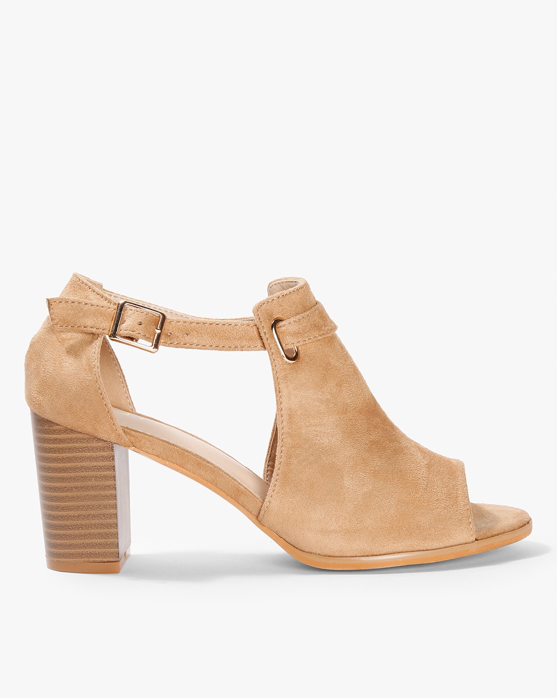 Buy Beige Heeled Shoes for Women by AJIO Online