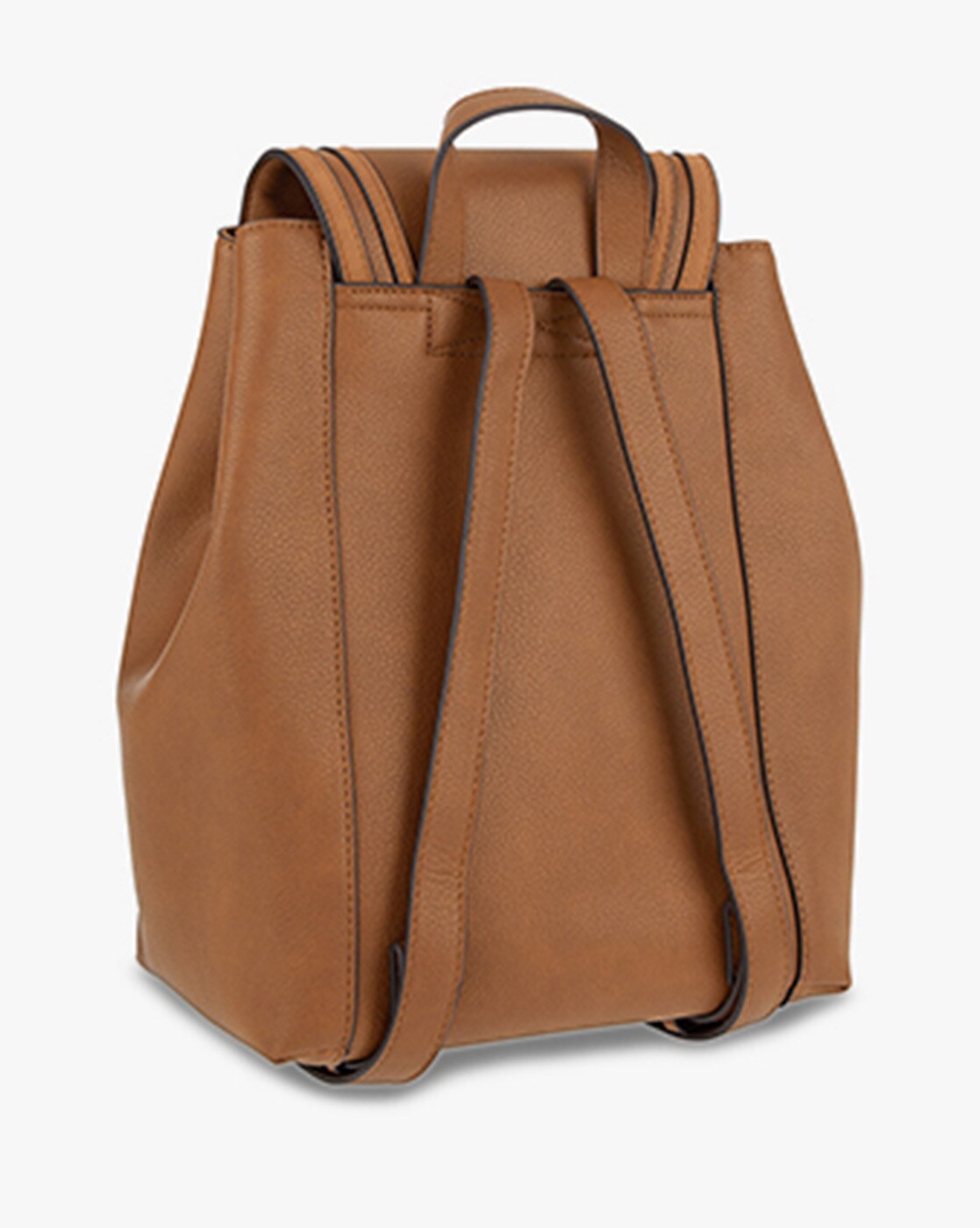 accessorize tan backpack