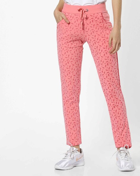 printed track pants for womens