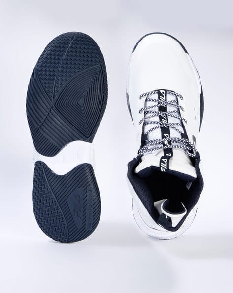 fila white basketball shoes