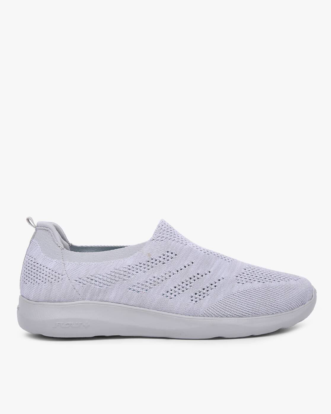 Textured Slip-Ons with Perforations
