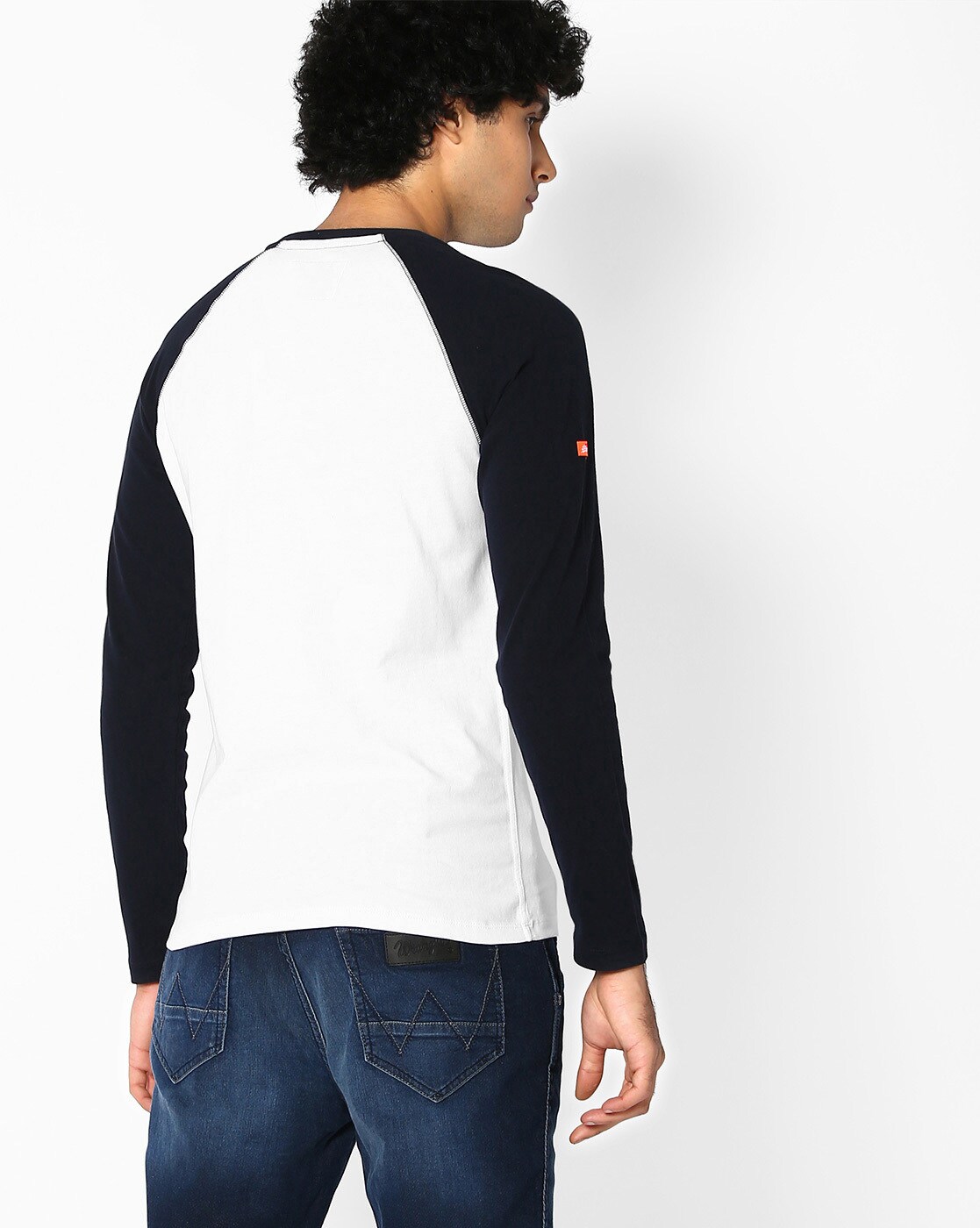 MEN'S JERSEY LONG SLEEVE BASEBALL TEE