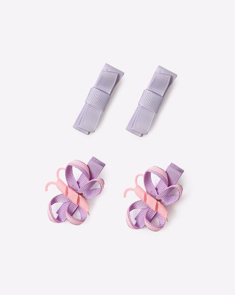 Buy Purple Hair Accessories For Girls By Needybee Online Ajio Com