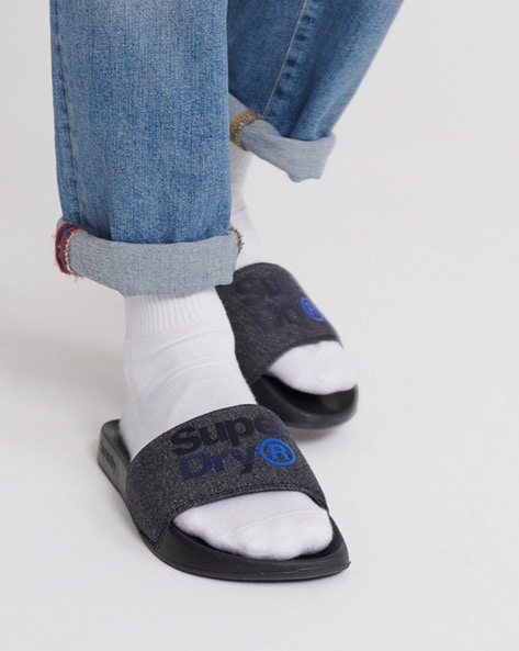 Buy Black Flip Flop & Slippers for Men by SUPERDRY Online