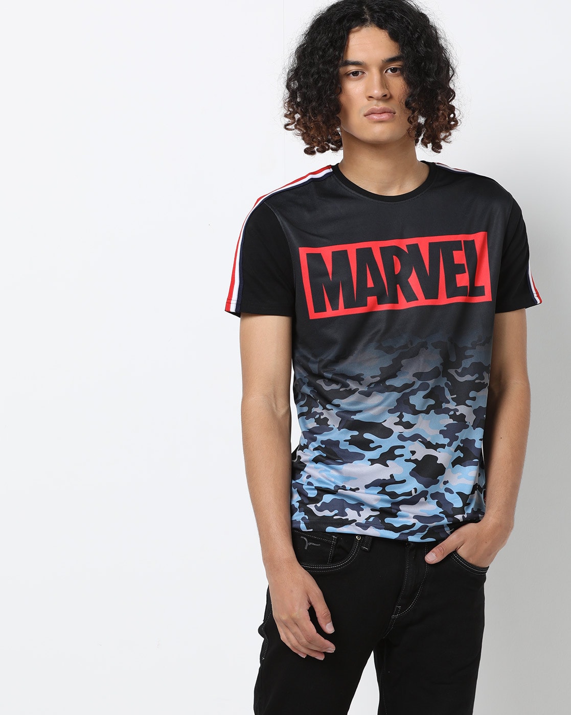 marvel t shirt ajio