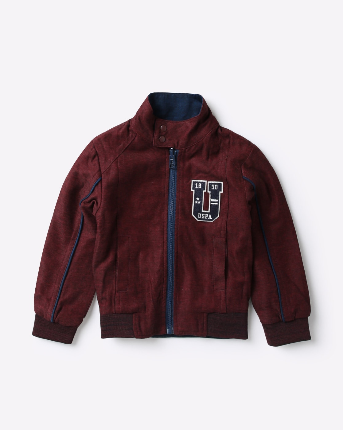 us polo maroon jacket