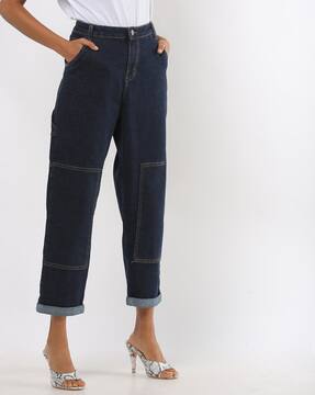boyfriend jeans ajio