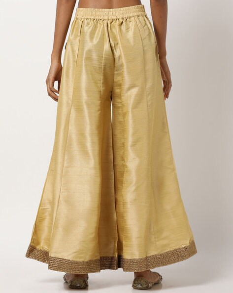 Buy Gold Salwars & Churidars for Women by W Online | Ajio.com
