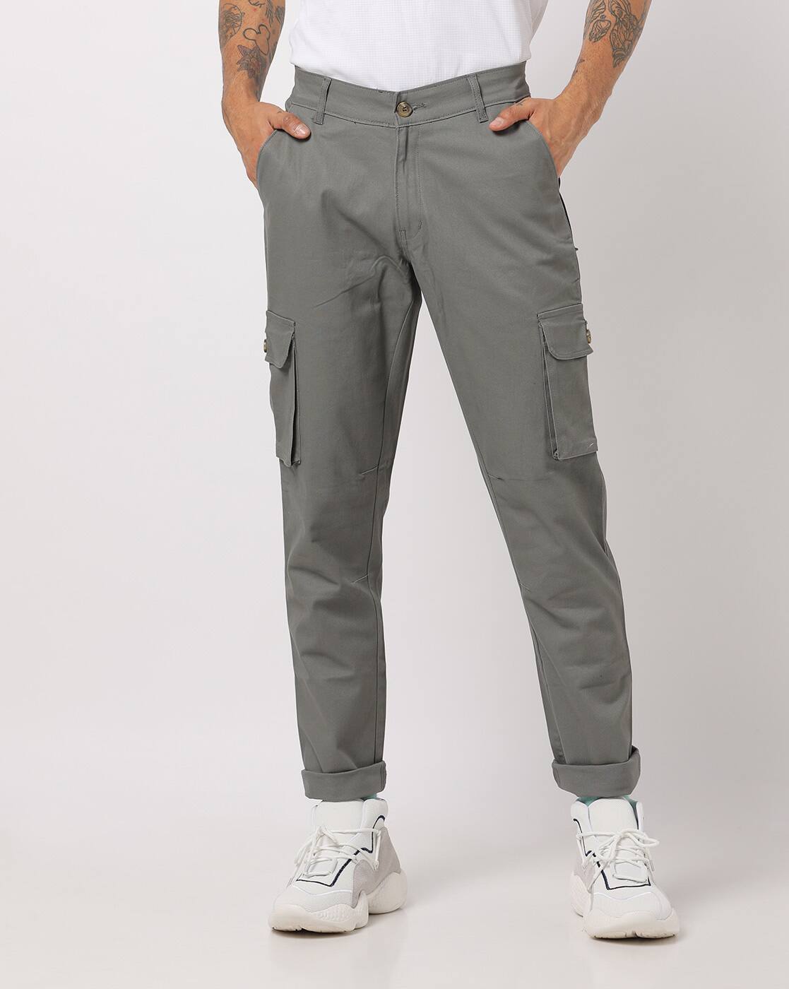 light grey cargo pants