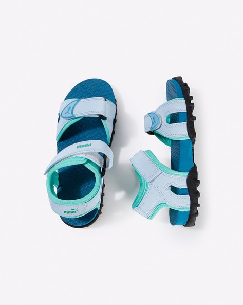 Buy Blue Sandals for Boys by Puma 