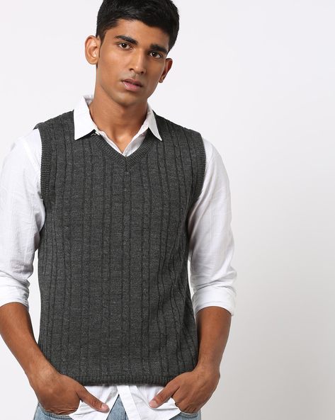 Men's sleeveless clearance pullovers