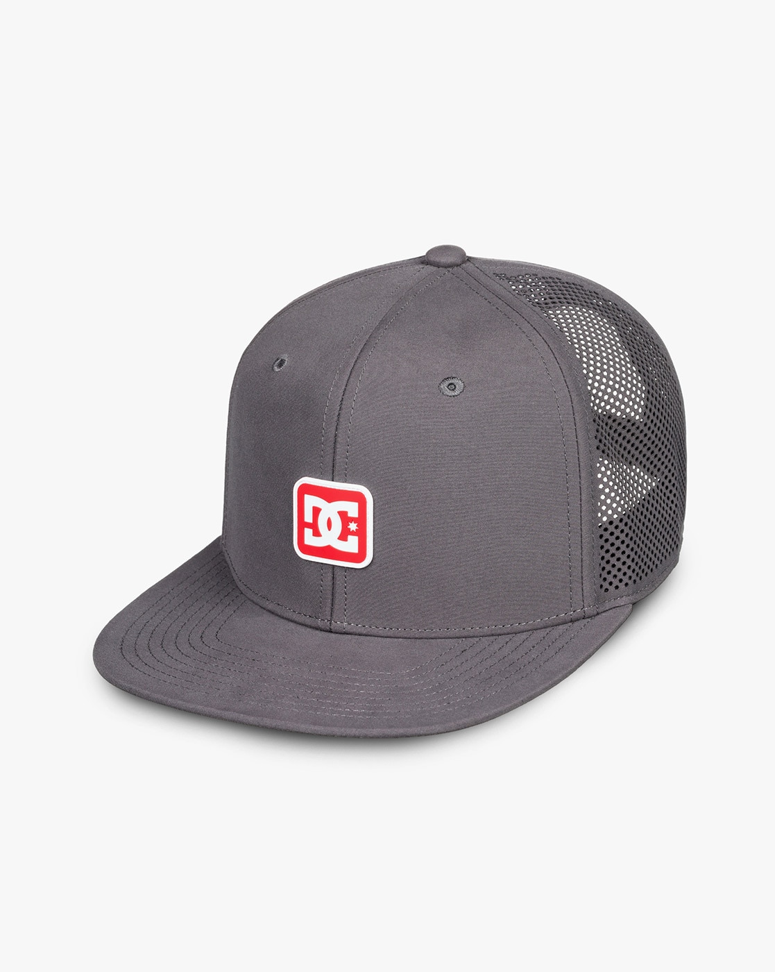 grey dc hat