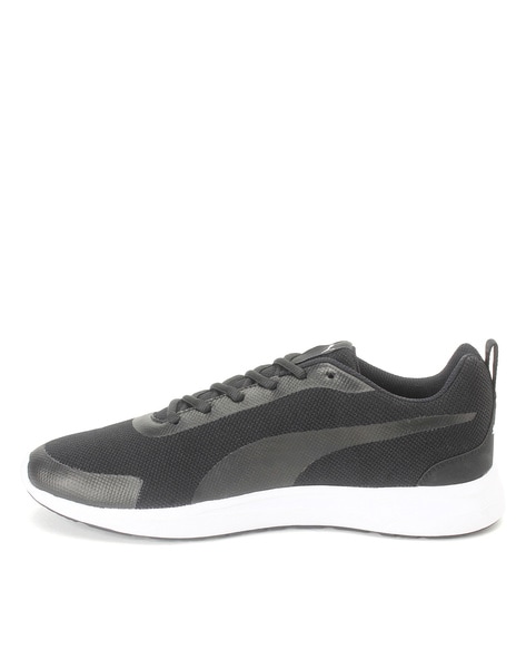 puma textured low top lace up