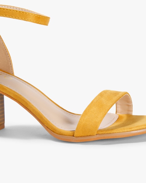 Platform Heels in Heels | Yellow - Walmart.com