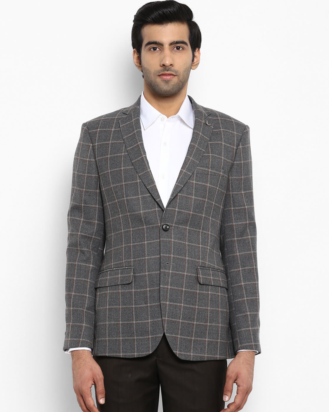 raymond blazer check