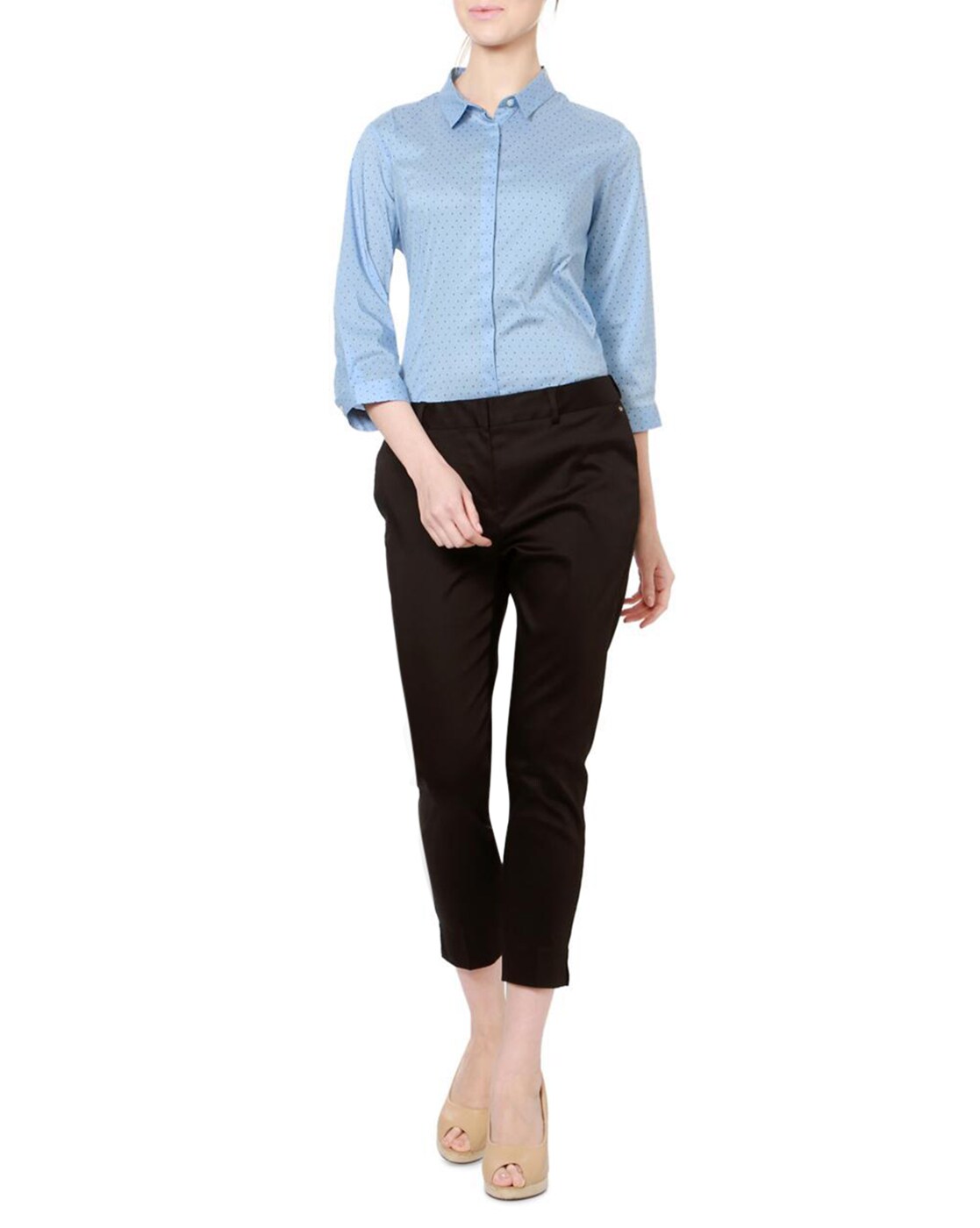 Buy Lavender Trousers & Pants for Women by ALLEN SOLLY Online | Ajio.com
