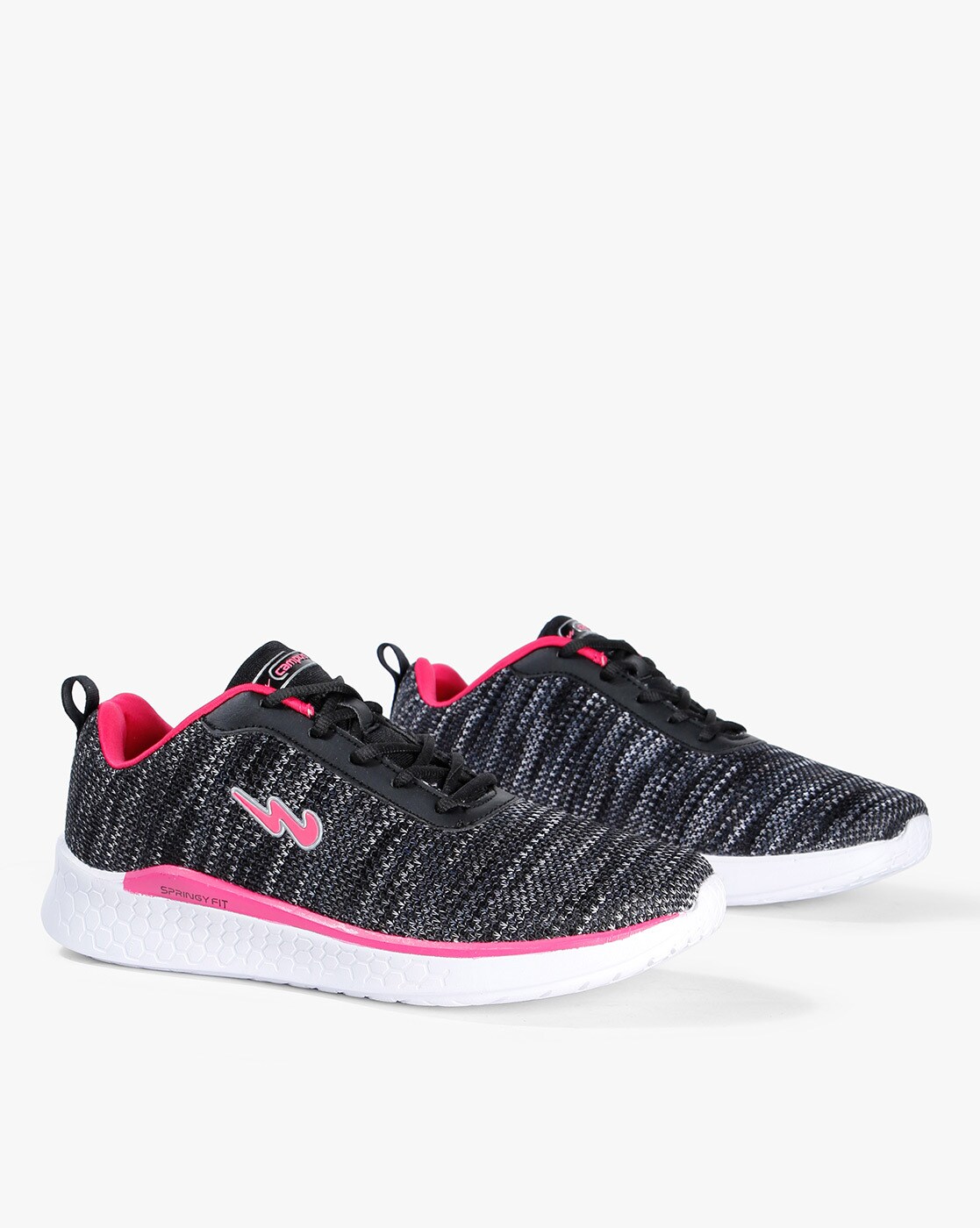 Buy Black Sports Shoes for Women by Campus Online Ajio