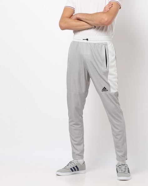 Buy Grey Track Pants for Men by ADIDAS 