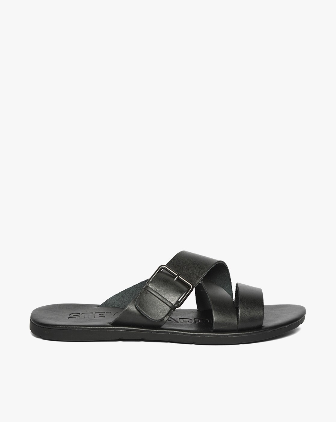 steve madden black flip flops