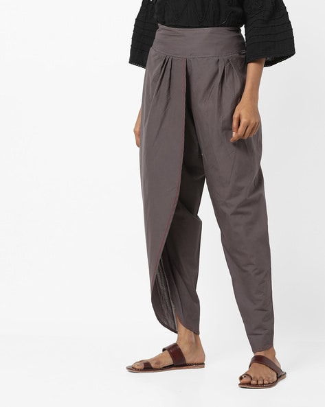 High-Rise Ankle-Length Dhoti Pants Price in India