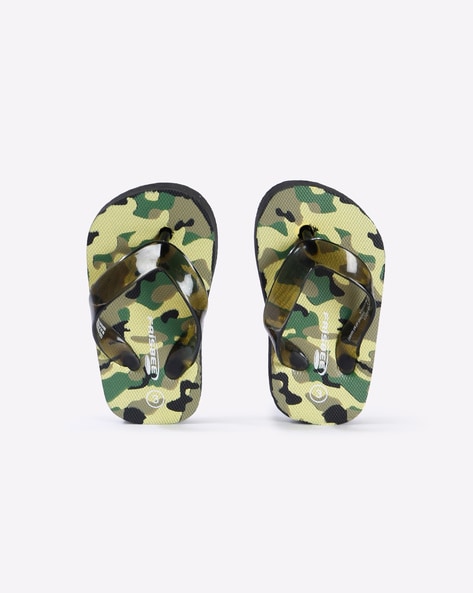 Boys camouflage online slippers