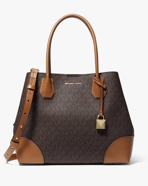 Buy Michael Kors MD Printed Tote Bag with Detachable Sling Strap