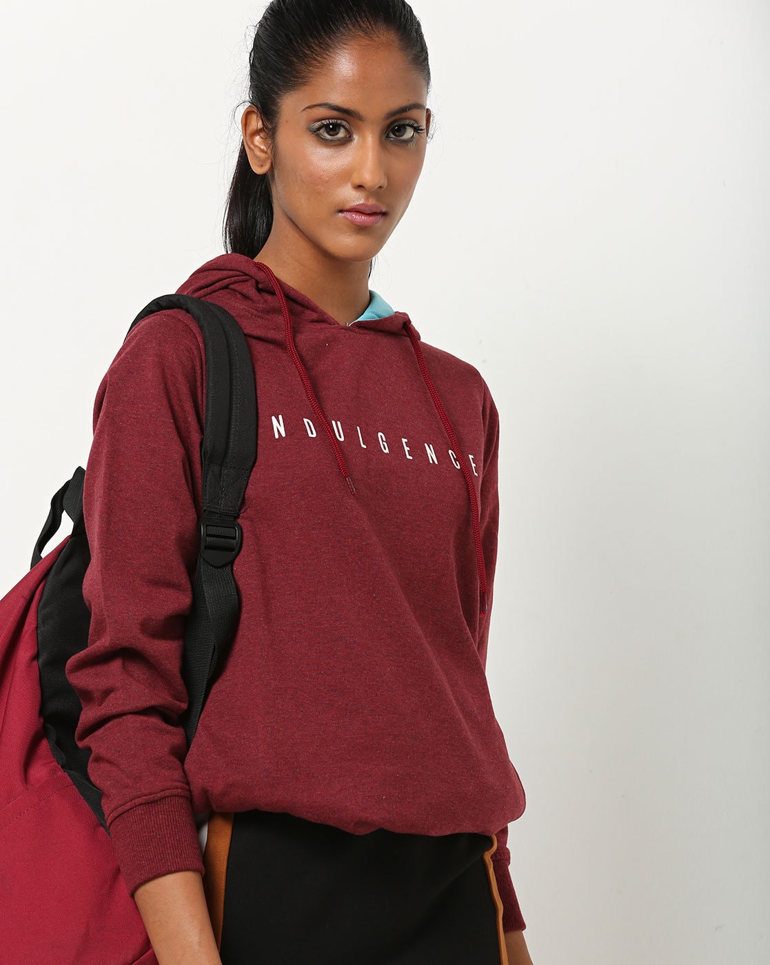 burgundy womens sweatshirt