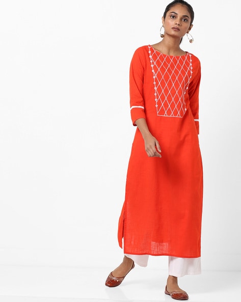 ajio dresses kurti