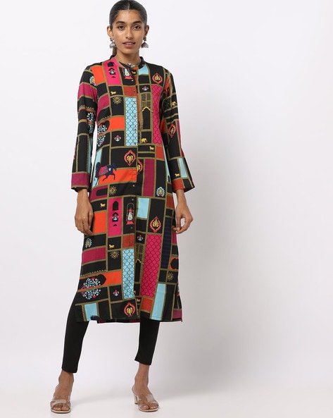 Buy Black Kurtas for Women by W Online 