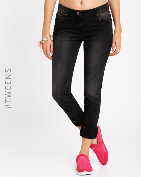 Buy Black Jeans & Jeggings for Women by RIO Online, Ajio.com