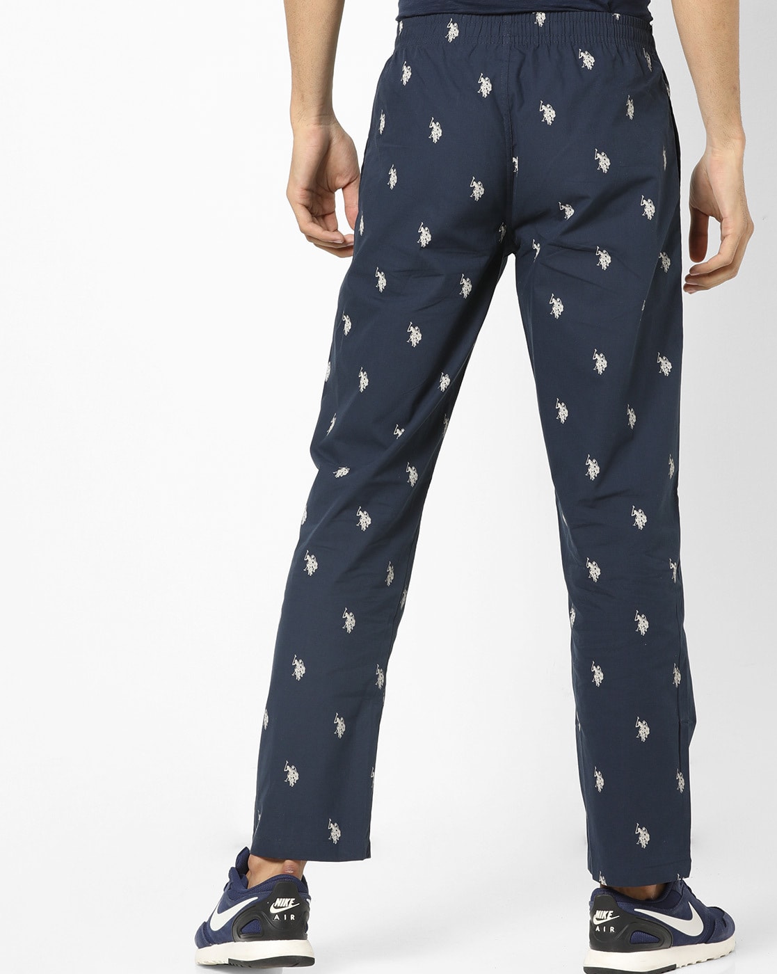 Lauren by Ralph Lauren  French Terry Joggers  Belt Print  House of Fraser