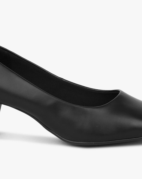 Buy Jhamb's Women Formal Black BlockHeels Sandals Online at Best Prices in  India - JioMart.