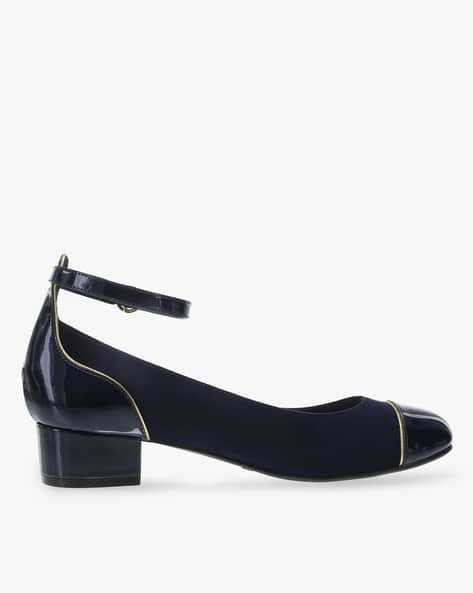 Buy Navy Blue Heeled Shoes for Women by FIONI by Payless Online