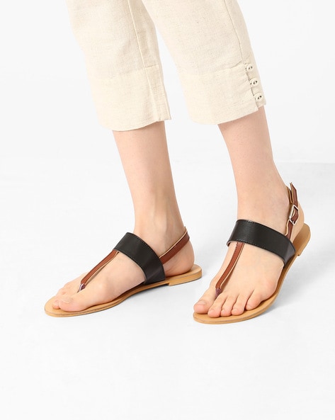 Buy Gold Flip Flop & Slippers for Women by MIJAS Online | Ajio.com