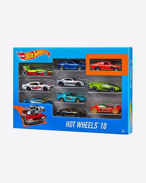 hot wheels 10 cars gift pack